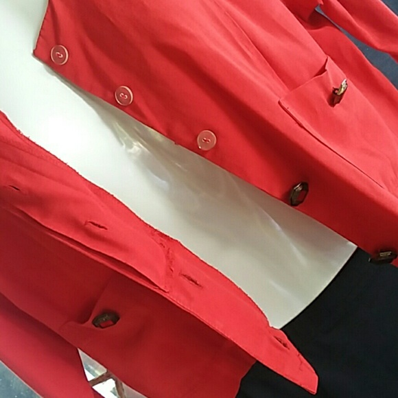 SALE! Timely Trends L/S Red Top (vintage) - Picture 4 of 5